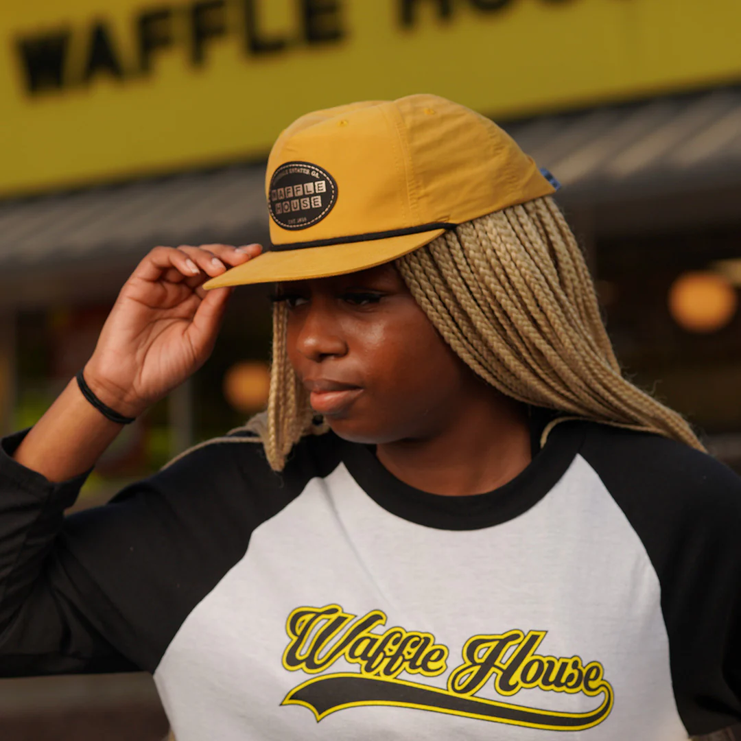 Retro Rope Hat - Yellow - Image 3