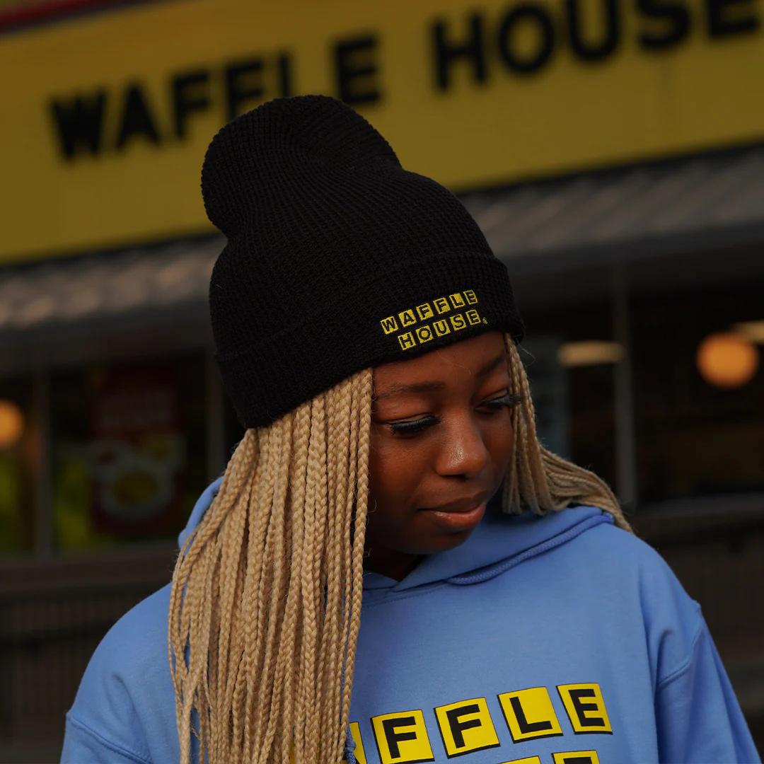 Waffle Cuffed Beanie - Image 3