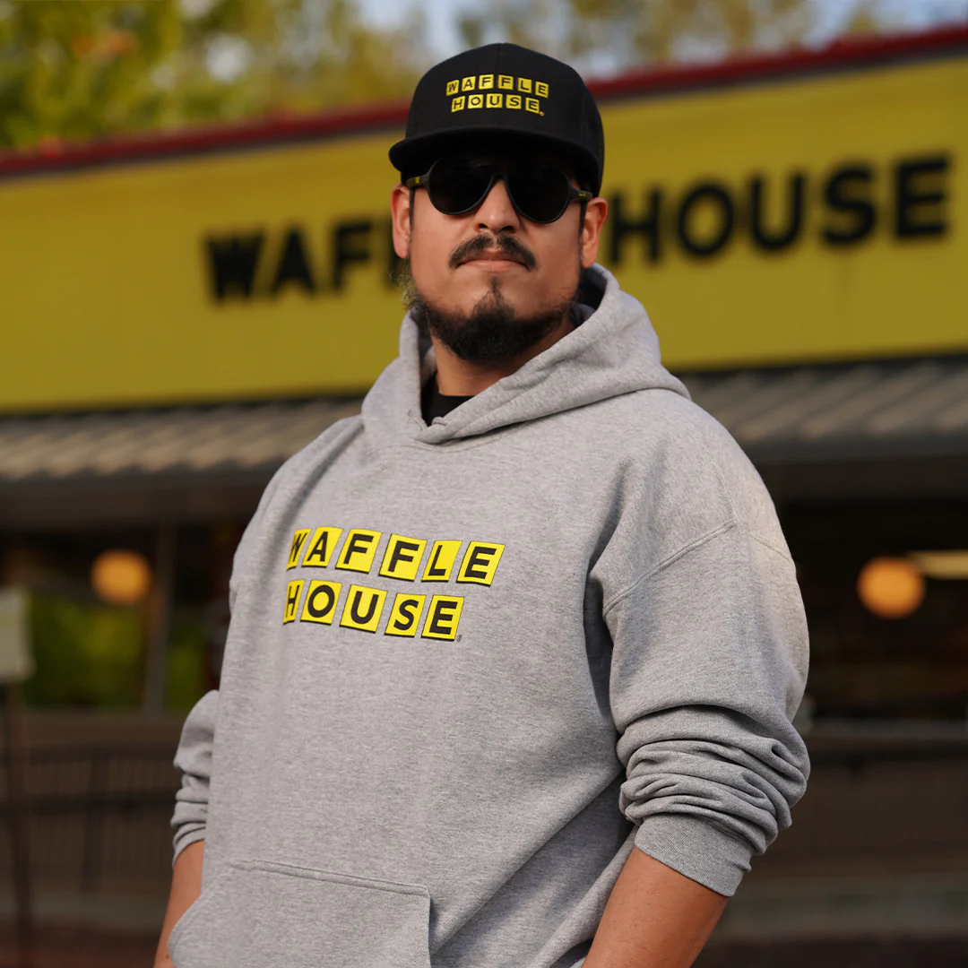 Waffle House Flat Bill Trucker Hat - Image 3