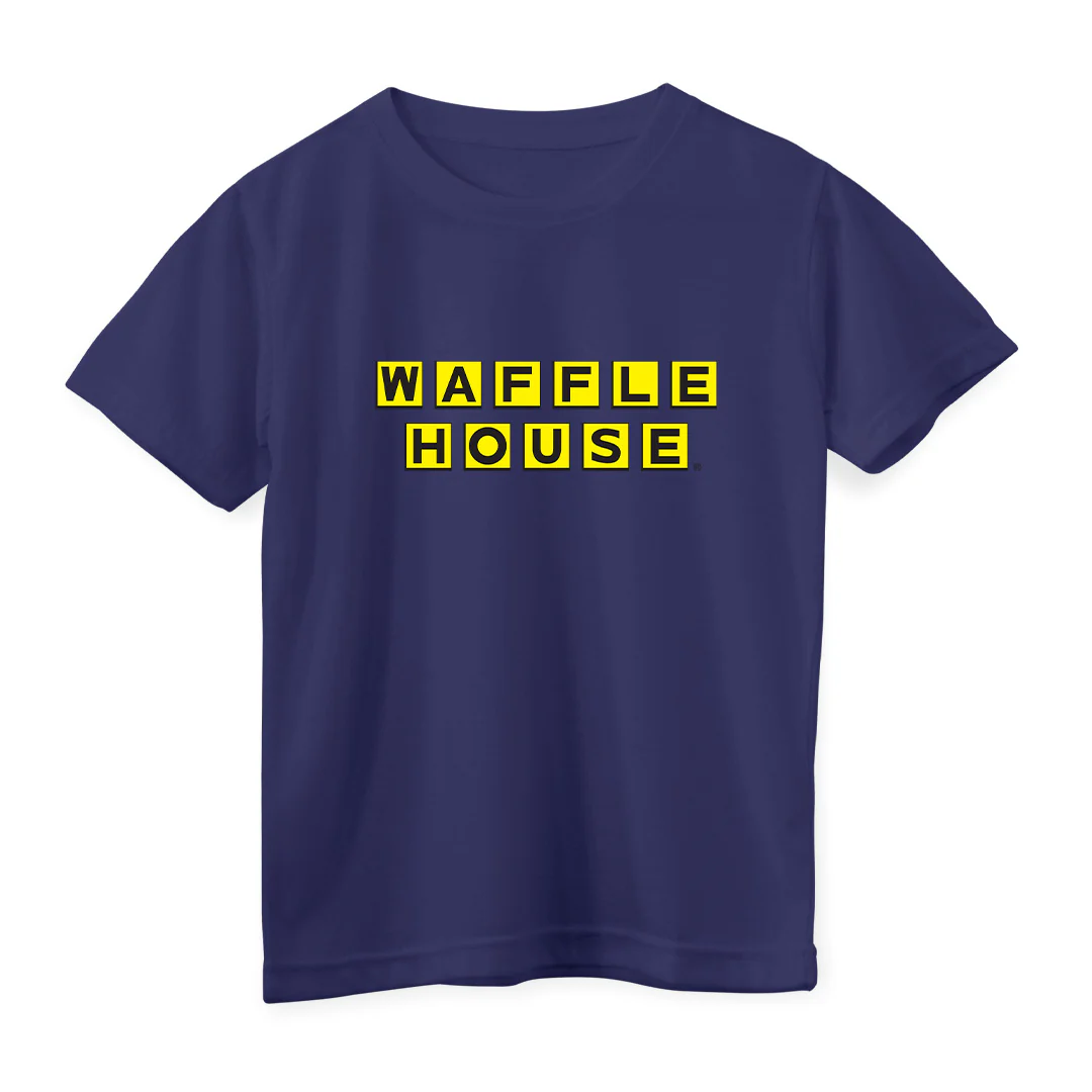 Waffle House Youth: Logo Blended Tee - Image 6